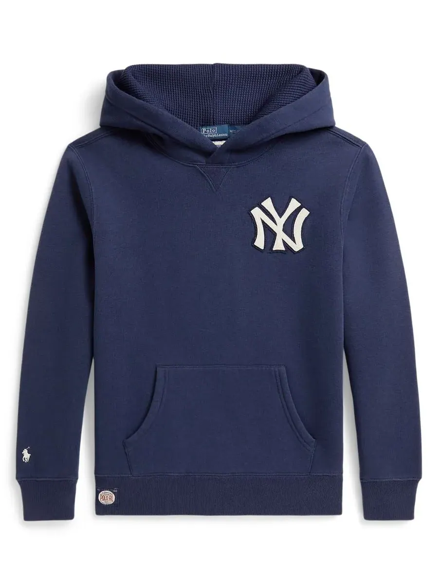 Детская толстовка с длинными рукавами Yankees (8-20 лет) Polo Ralph Lauren, Drak Cobalt