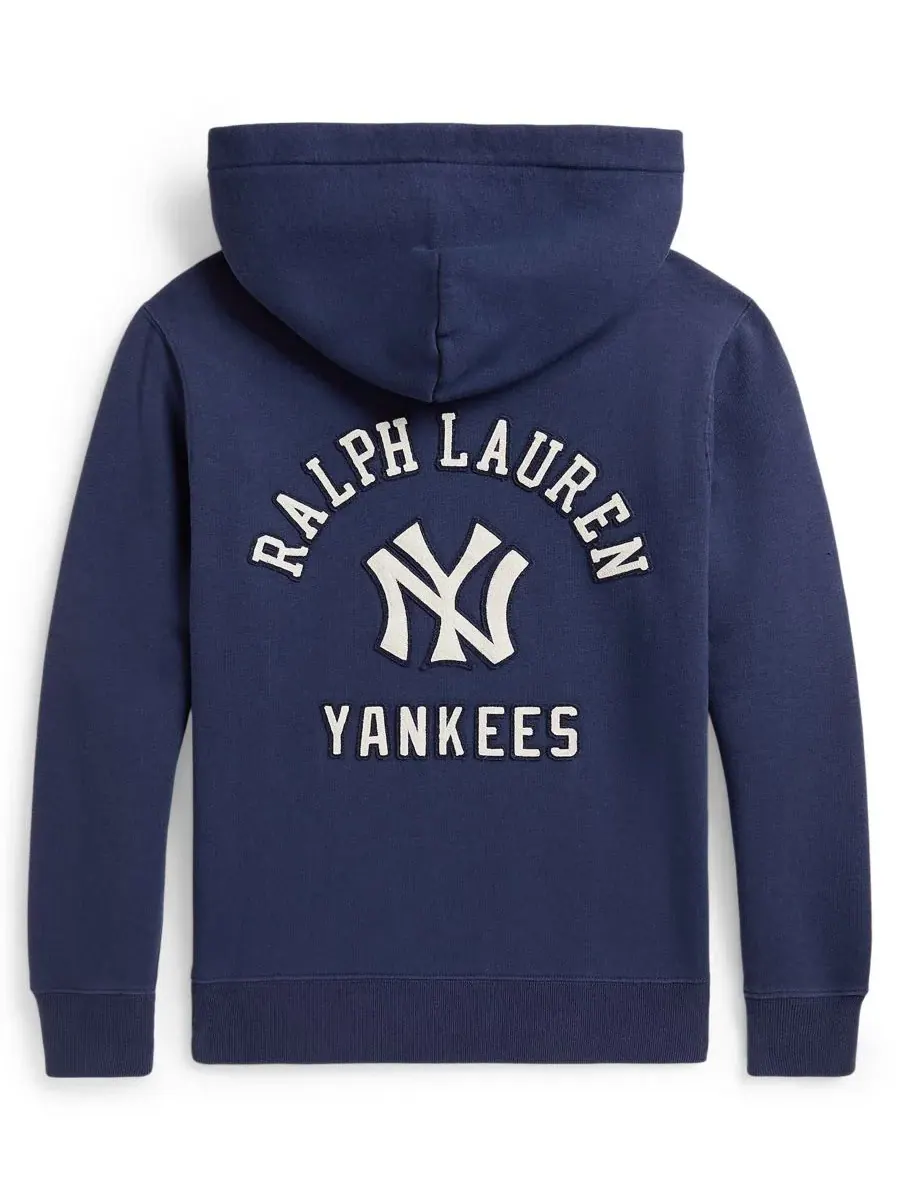 Детская толстовка с длинными рукавами Yankees (8-20 лет) Polo Ralph Lauren, Drak Cobalt — изображение 2 из 3