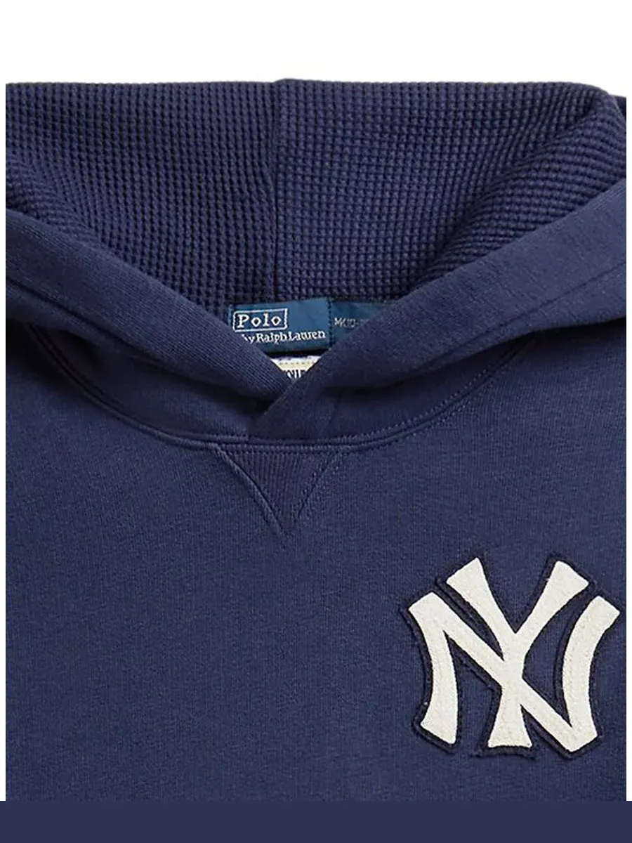 Детская толстовка с длинными рукавами Yankees (8-20 лет) Polo Ralph Lauren, Drak Cobalt — изображение 3 из 3