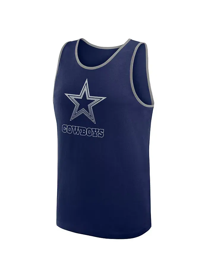 Мужская майка Dallas Cowboys Unmatched Success в синем цвете Logo Athletic — изображение 2 из 3