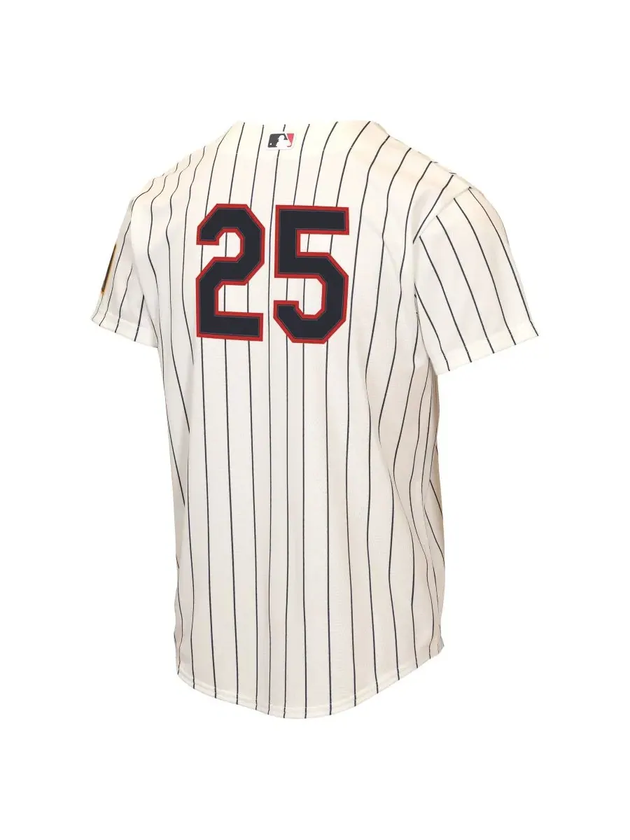 Бейсбольная джерси Byron Buxton Cream Minnesota Twins 2026 Field of Dreams Replica Nike — изображение 3 из 3, бежевый