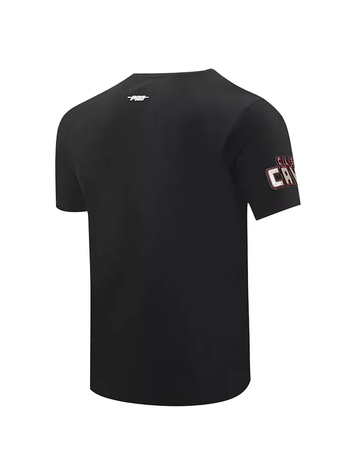 Мужская футболка Cleveland Cavaliers City Edition 2023 черного цвета Pro Standard — изображение 2 из 4