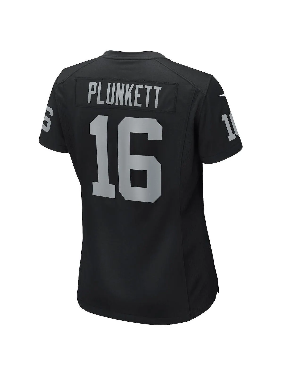 Женская футболка jim plunkett black las vegas raiders game для пенсионеров Nike — изображение 2 из 3, черный