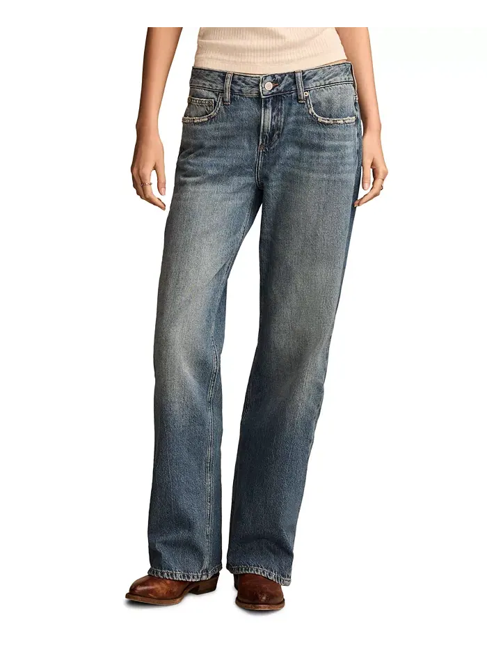Женские мешковатые джинсы широкого кроя Lucky Brand