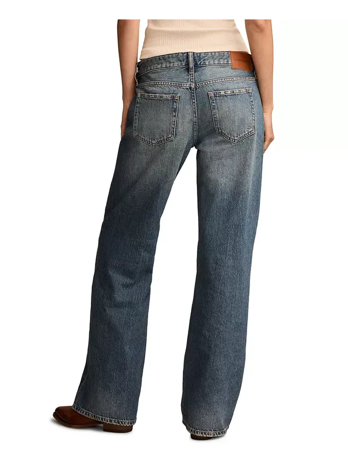 Женские мешковатые джинсы широкого кроя Lucky Brand — изображение 4 из 5