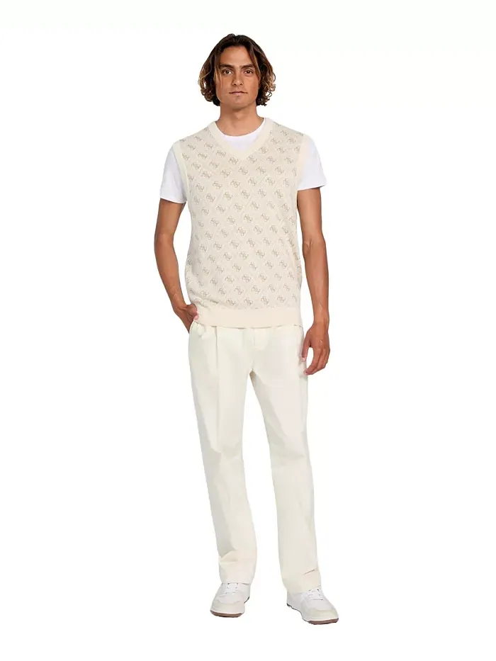 Мужской джемпер Horace Quattro G Logo Jacquard Guess — изображение 2 из 4