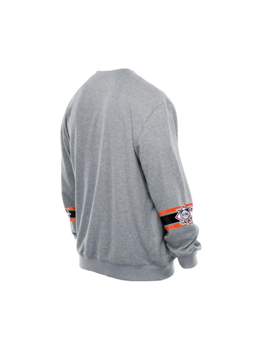 Свитшот с принтом Sport Classics San Francisco Giants New Era — изображение 3 из 4, серый