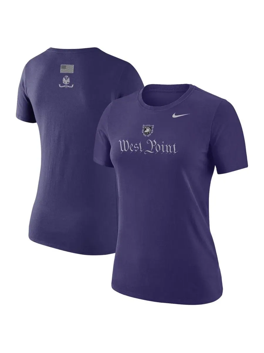 Футболка с принтом West Point 250 Collection Dri-FIT Nike — изображение 1 из 3, фиолетовый