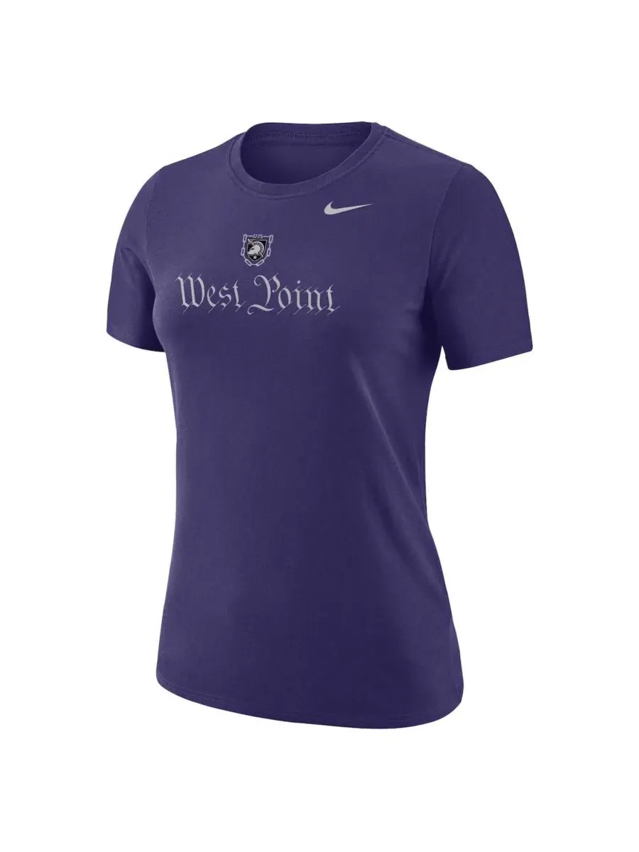 Футболка с принтом West Point 250 Collection Dri-FIT Nike — изображение 2 из 3, фиолетовый