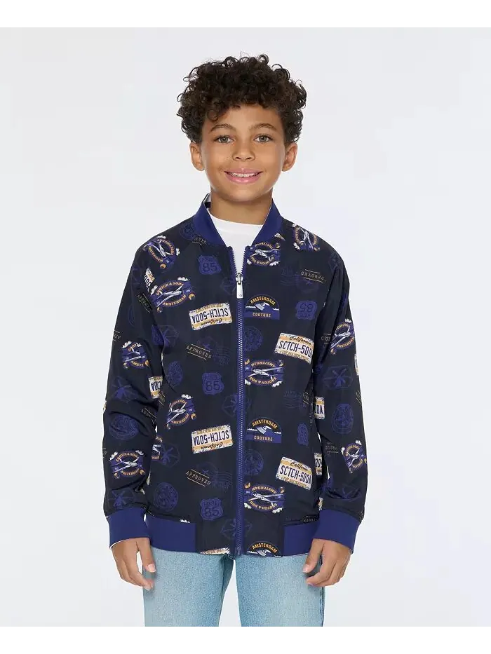 Двусторонняя куртка-бомбер Big Boys SCOTCH & SODA — изображение 2 из 12
