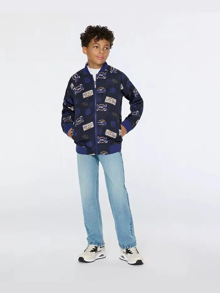 Двусторонняя куртка-бомбер Big Boys SCOTCH & SODA — изображение 3 из 12