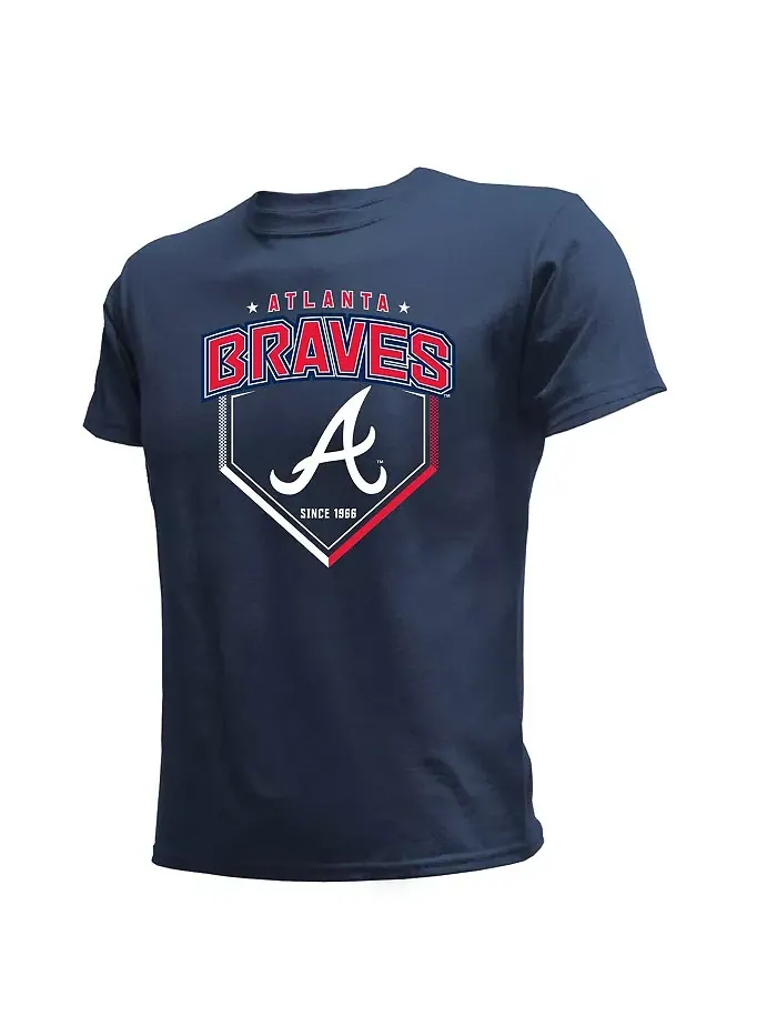 Футболка Big Boys and Girls Atlanta Braves, набор из 3 штук Stitches — изображение 4 из 5