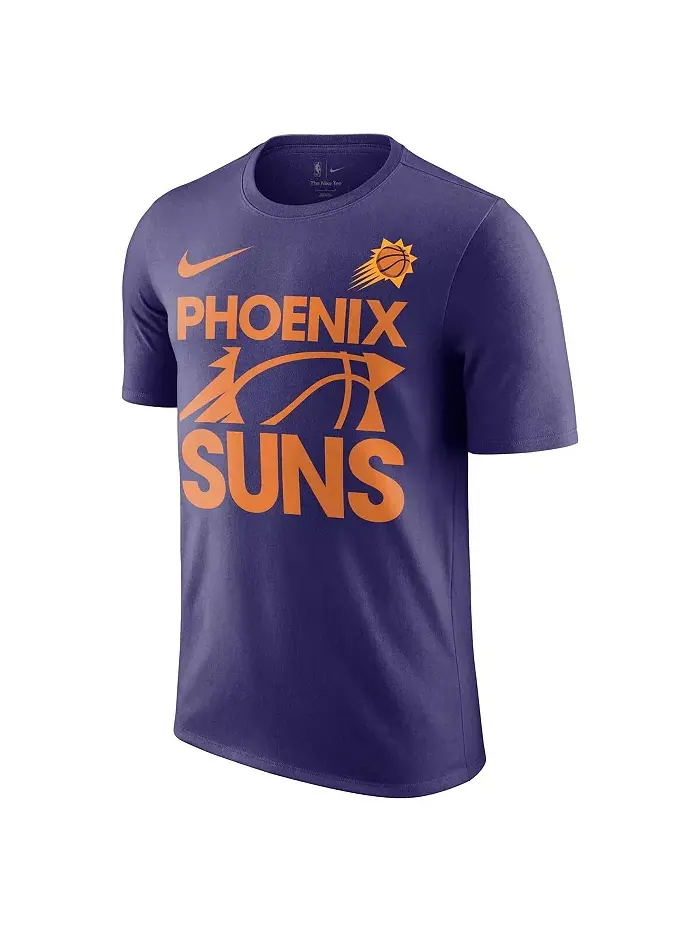 Мужская футболка Phoenix Suns Courtside This Is Our Year фиолетовая Nike — изображение 3 из 3