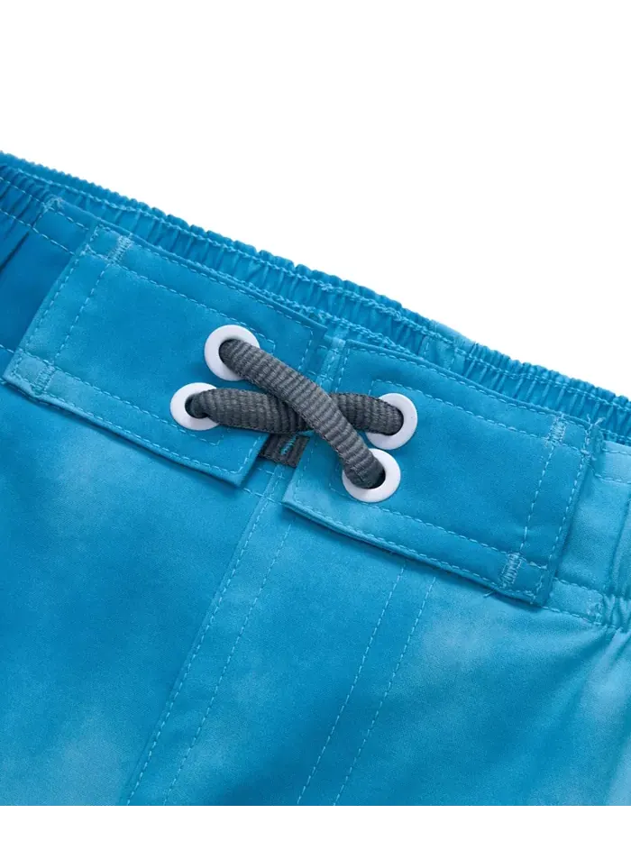 Мальчиковые плавки для плавания Board Shorts с 4-сторонней растяжкой, быстросохнущие, с сетчатой — изображение 3 из 8