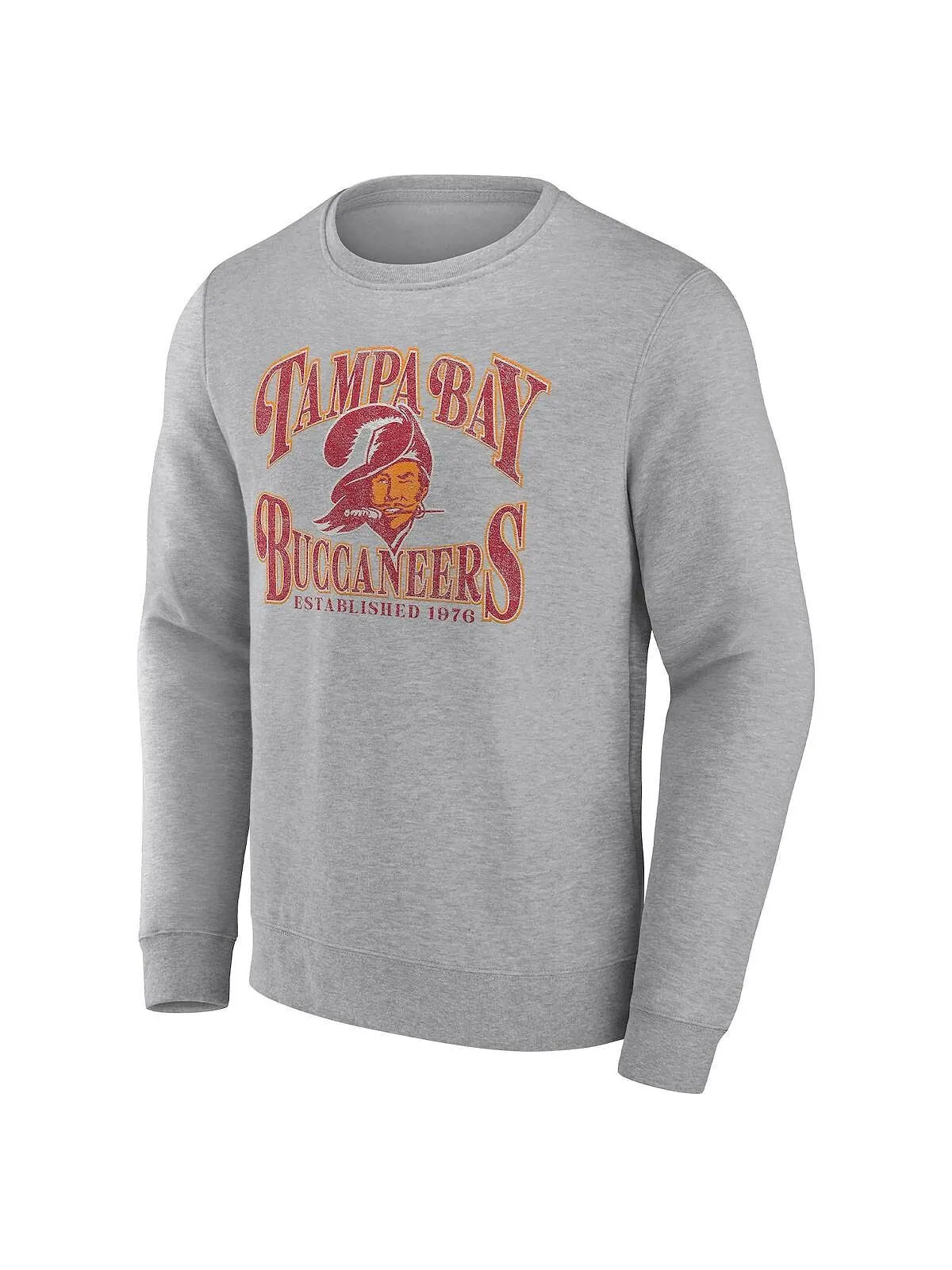 Мужская фирменная толстовка с принтом heathered charcoal tampa bay buccaneers playability pullover — изображение 3 из 3