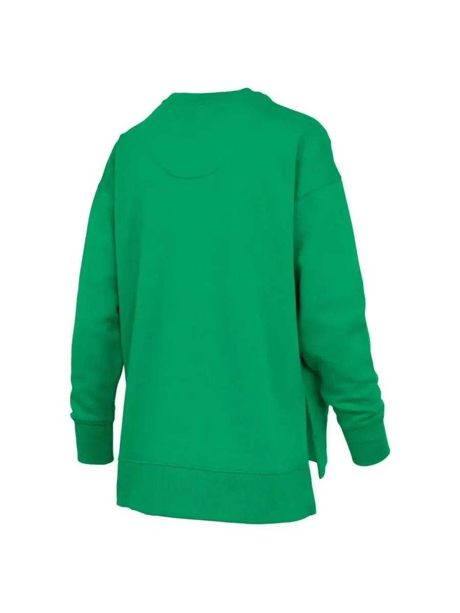 Pressbox Женская зеленая толстовка Oregon Ducks Bonanza Chenille Harper Script — изображение 2 из 3, зеленый