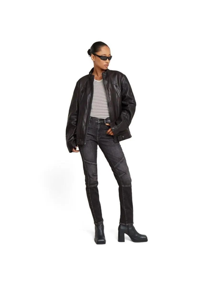 Женские джинсы Ace 2 Biker Slim Straight Jeans G-Star, Worn in fossil — изображение 3 из 6