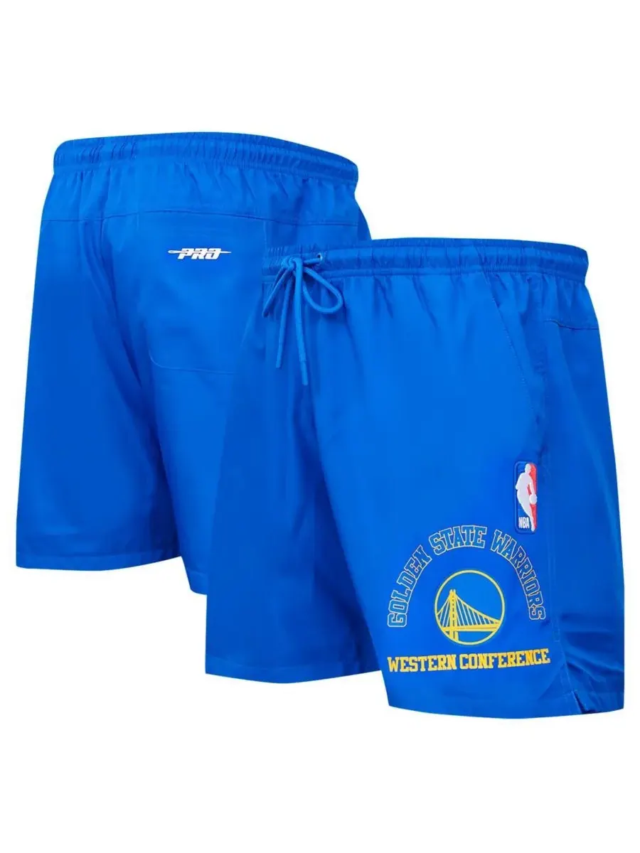 Pro Standard Мужские шорты Royal Golden State Warriors Area Code