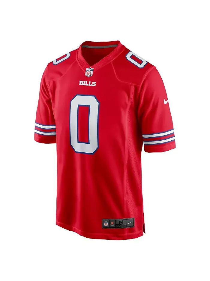 Мужская игровая альтернативная футболка Keon Coleman Buffalo Bills в красном цвете Nike — изображение 3 из 5