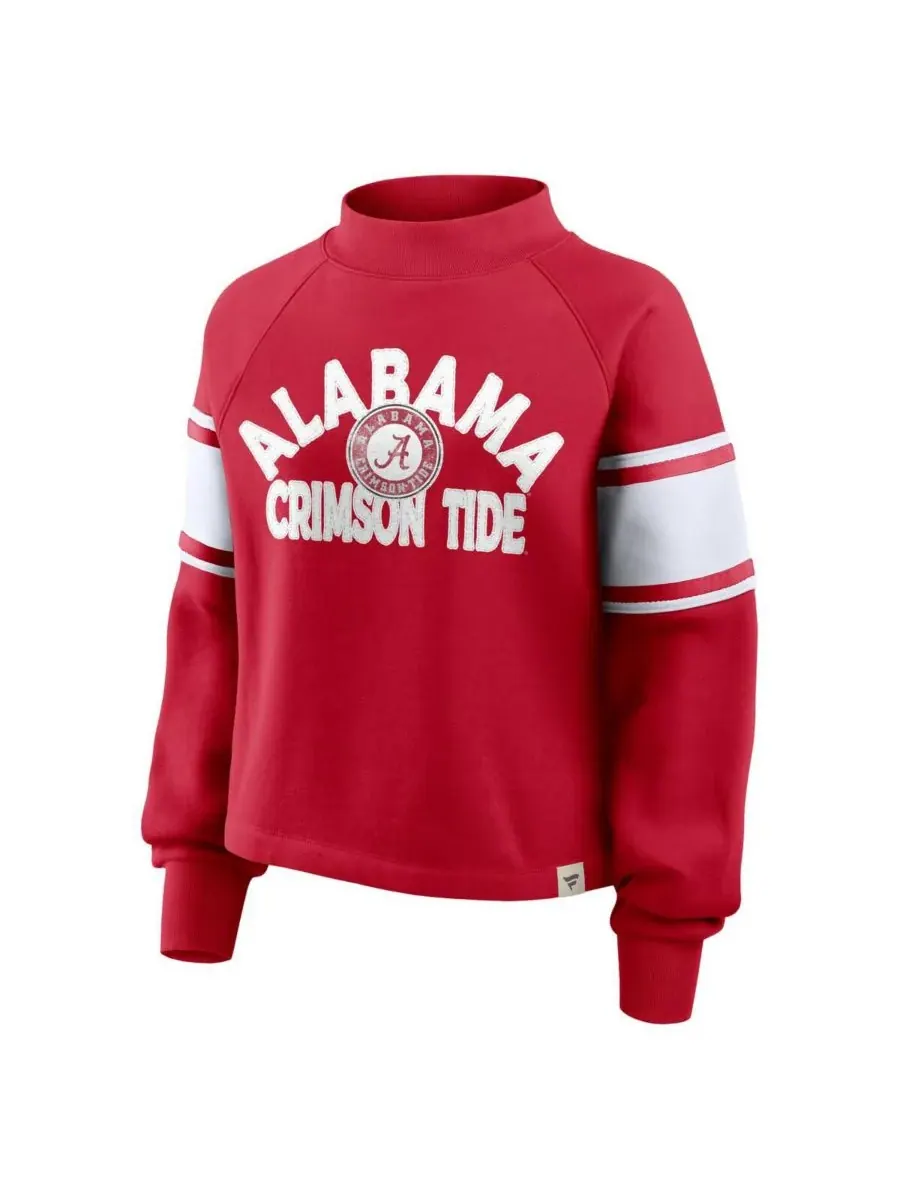 Fanatics Женская толстовка на молнии с изображением игрока команды «Алабама Кримсон Тайд» в — изображение 2 из 3, красный