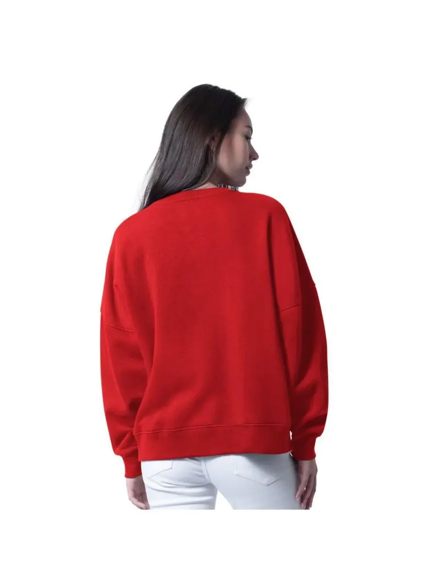 G-III 4Her by Carl Banks Женская красная толстовка Kansas City Chiefs Oversized Feud — изображение 2 из 2, красный