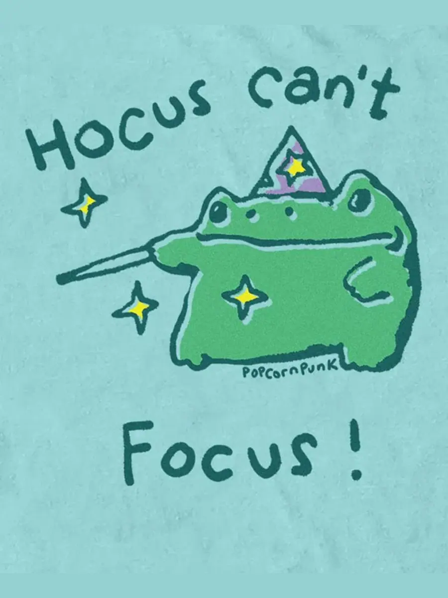 Футболка с принтом Hocus Cant Focus Fifth Sun, Chalky Min — изображение 3 из 3