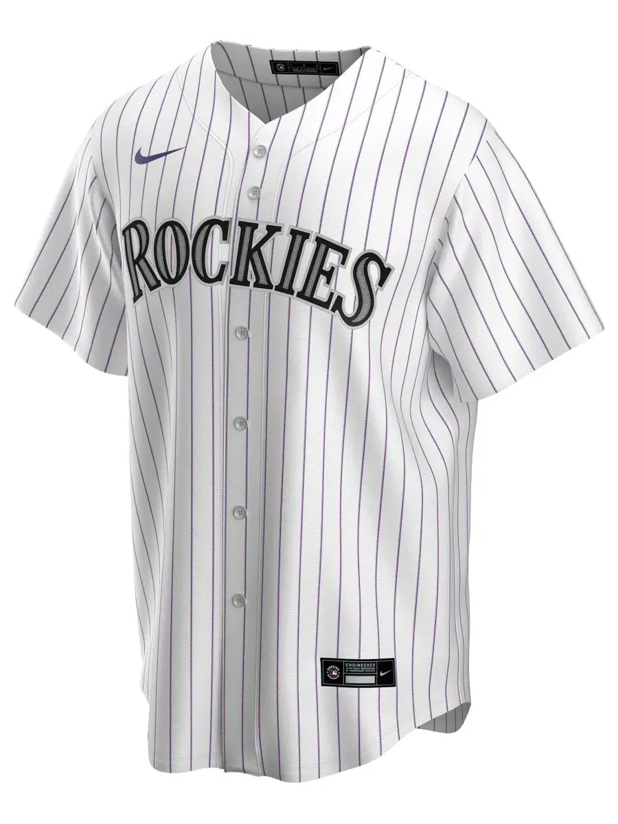 Мужская футболка-джерси Nike MLB Official Player Replica, Charlie Blackmon Colorado Rockies — изображение 2 из 2