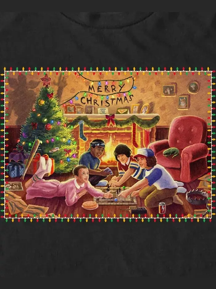 Футболка мужская с коротким рукавом Cozy Christmas Game Fifth Sun — изображение 3 из 3