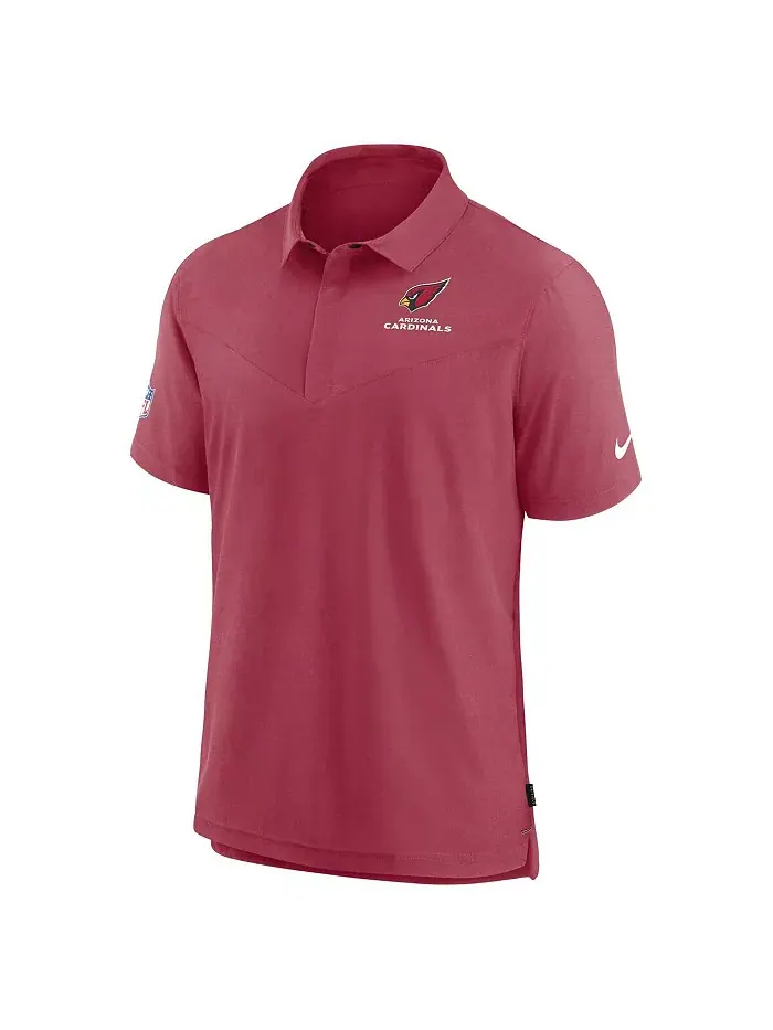 Мужская поло с логотипом Arizona Cardinals Sideline Lockup Performance Nike — изображение 3 из 3