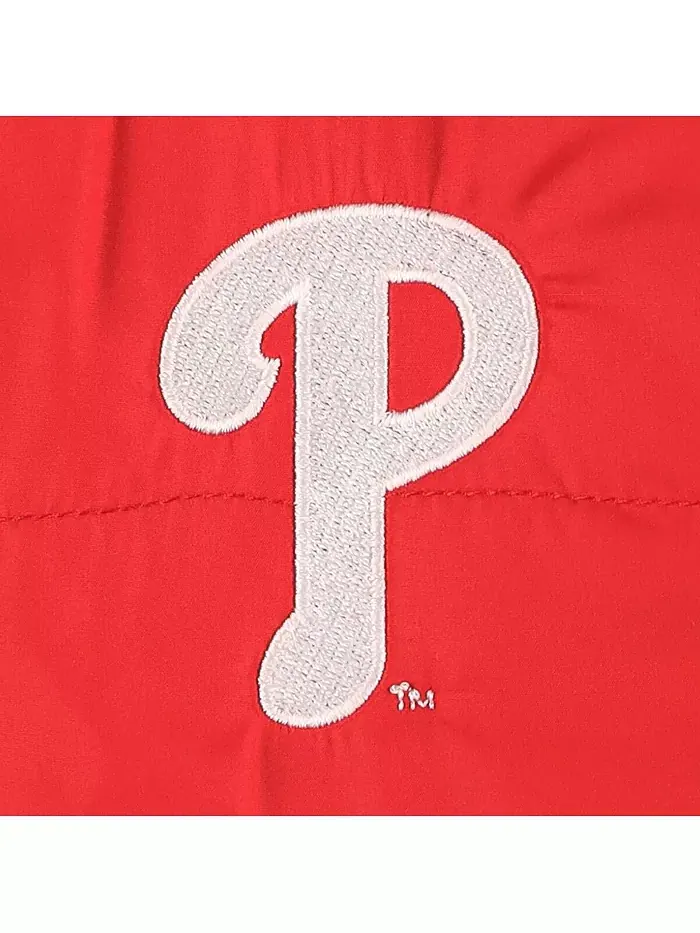 Мужская худи красного цвета Philadelphia Phillies Explorer на молнии Dunbrooke — изображение 3 из 4