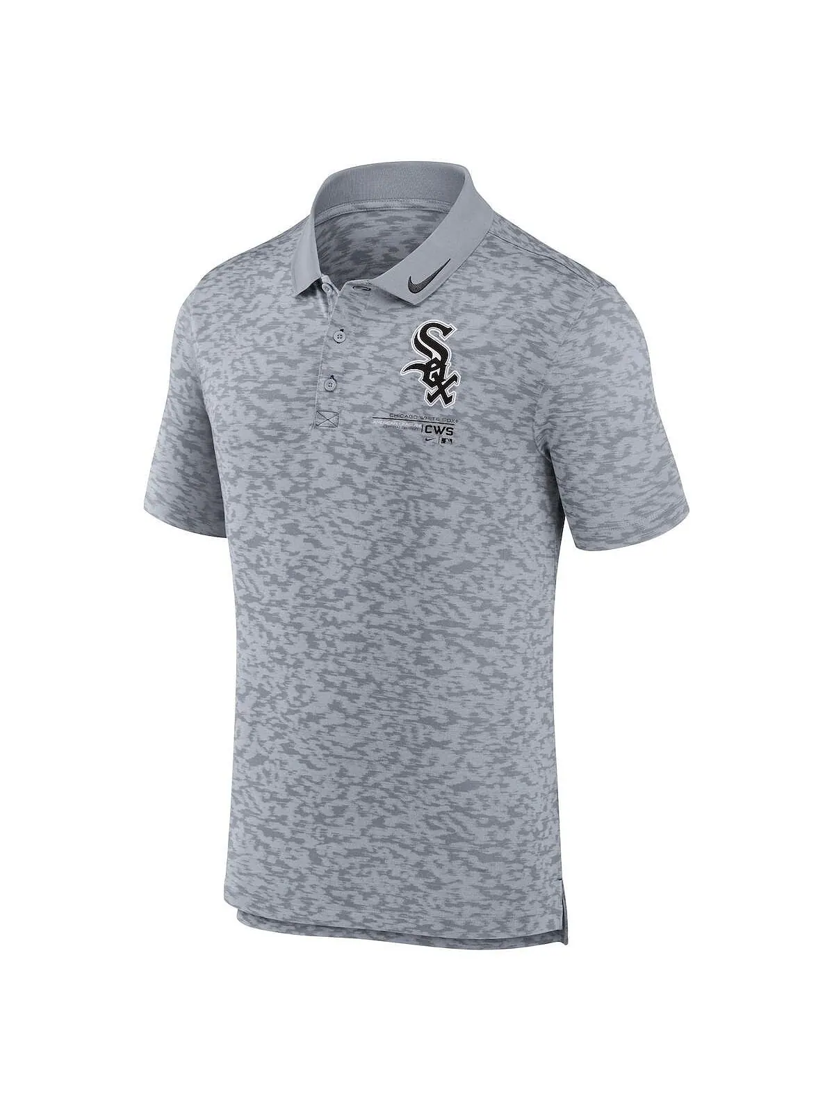 Мужская серая рубашка-поло Chicago White Sox Next Level Nike — изображение 2 из 3, серый