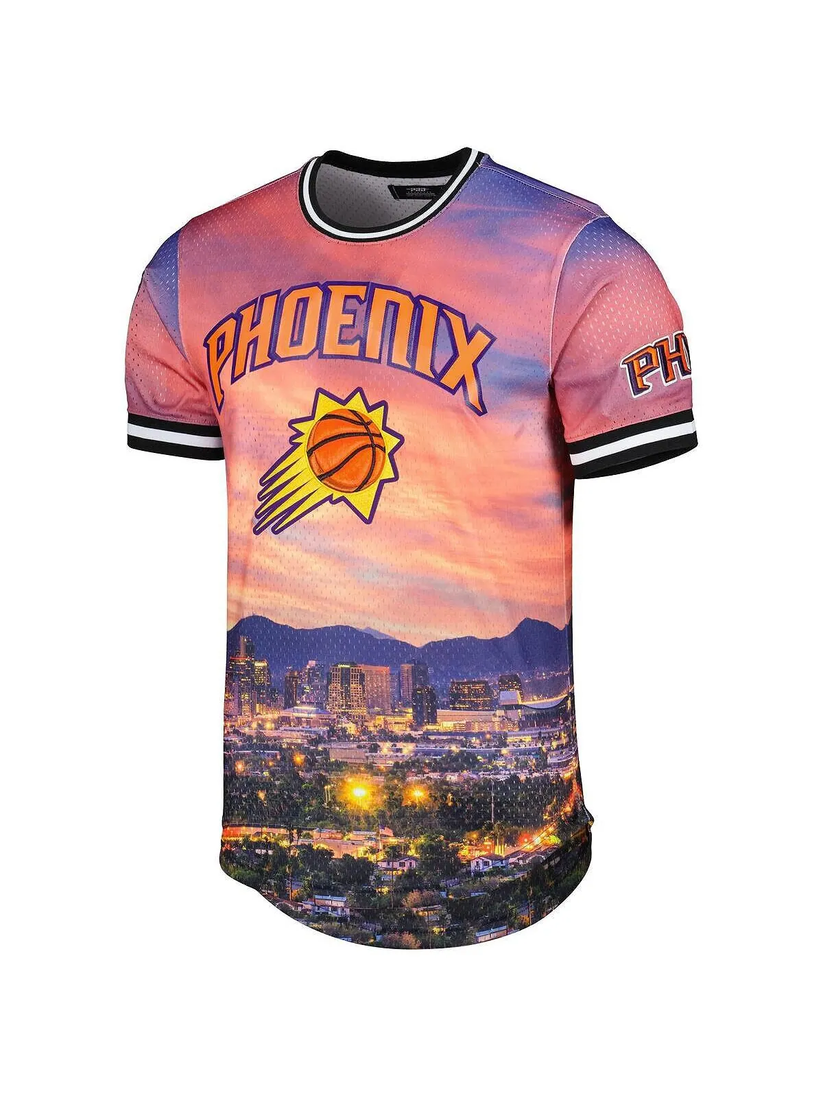 Мужская футболка с логотипом Phoenix Suns Cityscape Pro Standard — изображение 2 из 2, черный