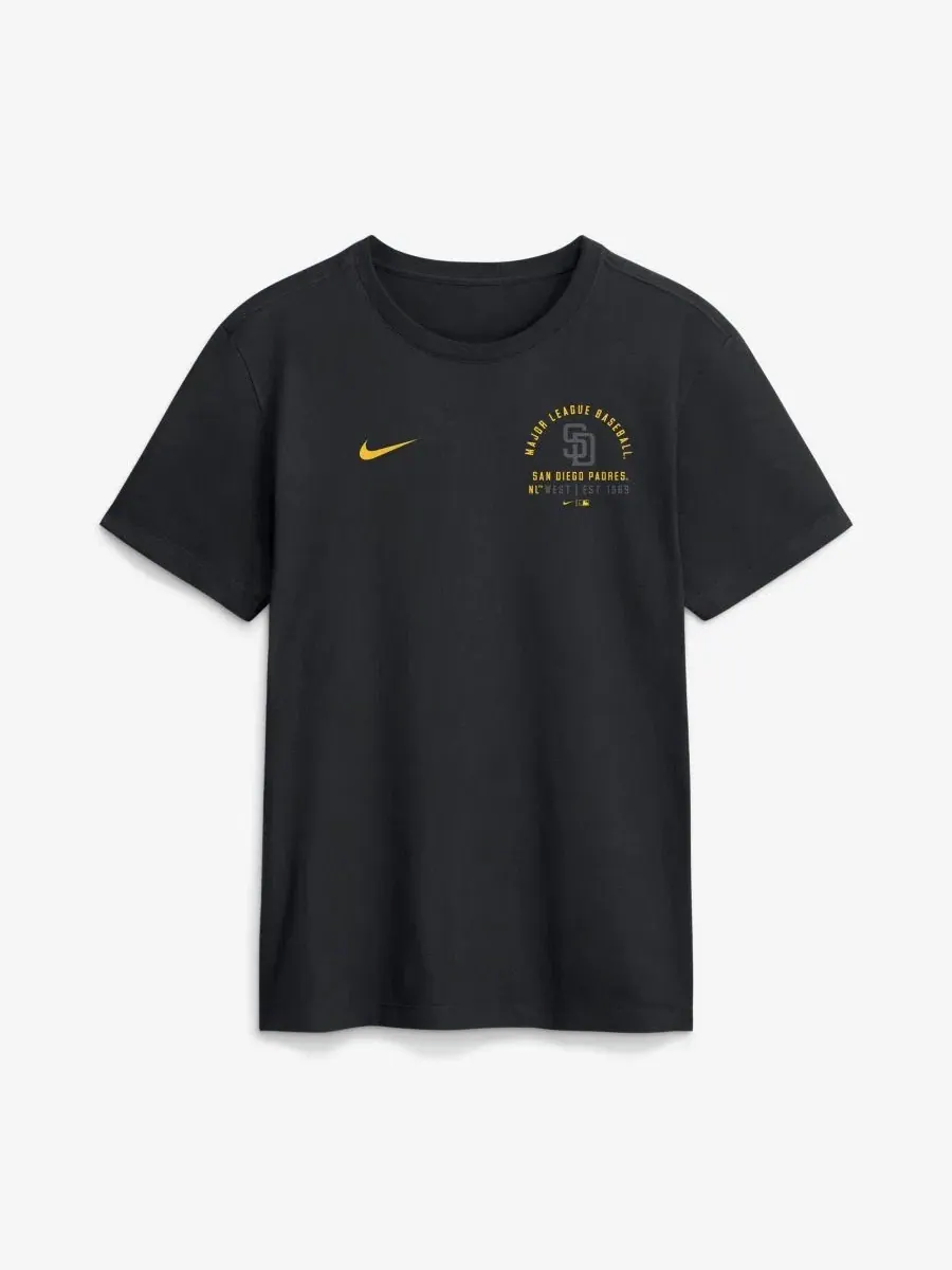 Футболка с коротким рукавом с принтом Split Logo San Diego Padres Nike