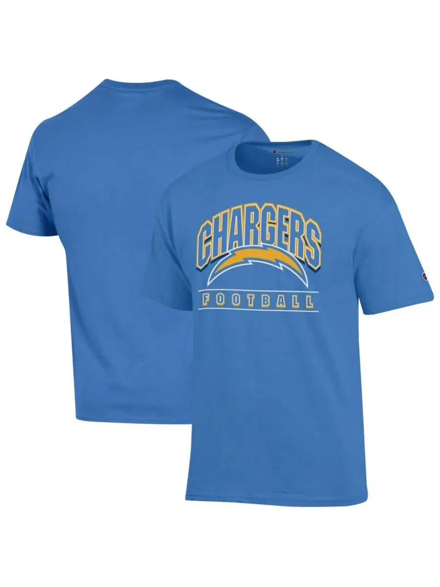 Футболка с принтом Los Angeles Chargers Champion