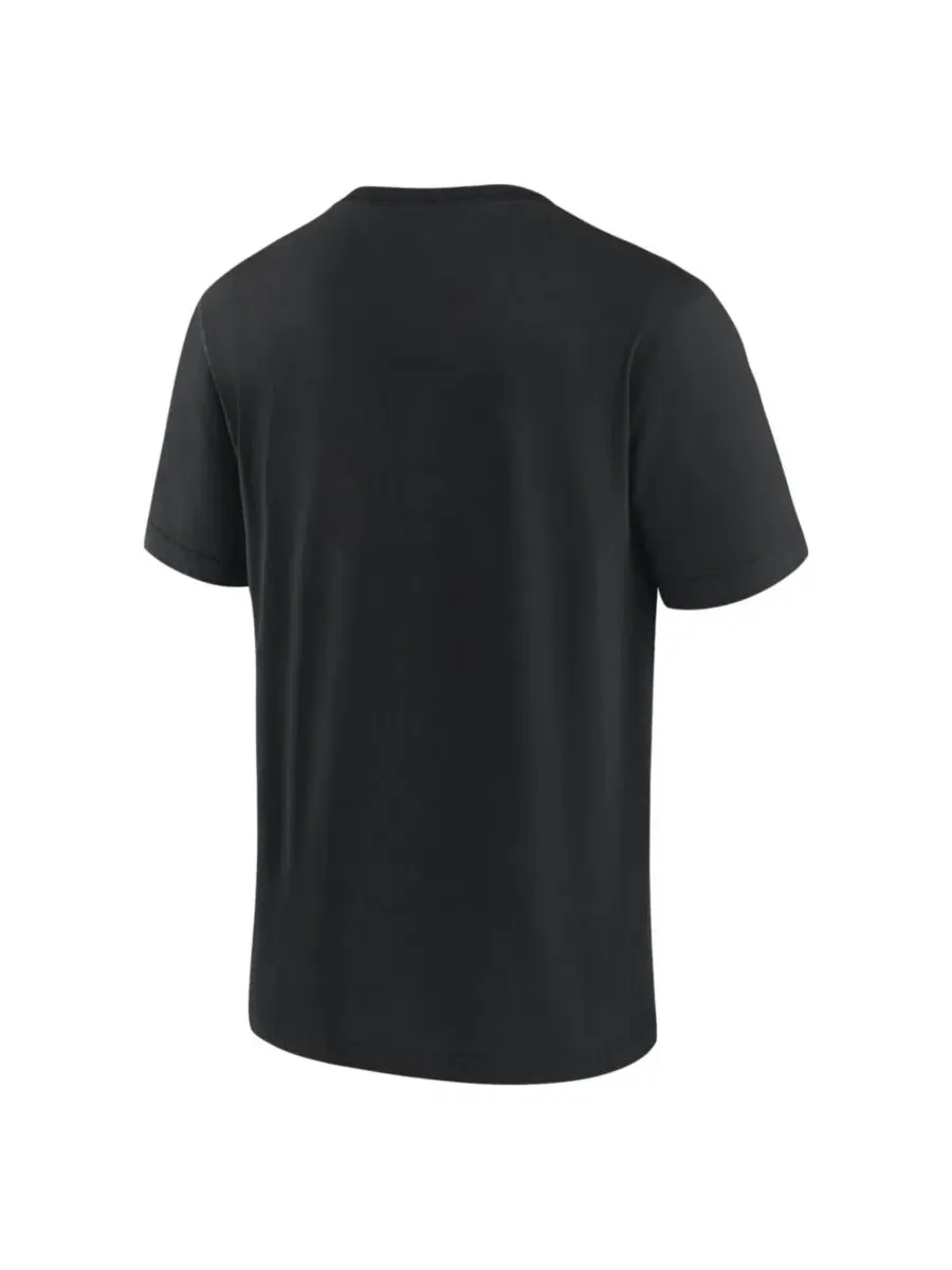 Футболка мужская с длинным рукавом Colorado Avalanche Blackout Heavyweight Fanatics — изображение 3 из 3, черный