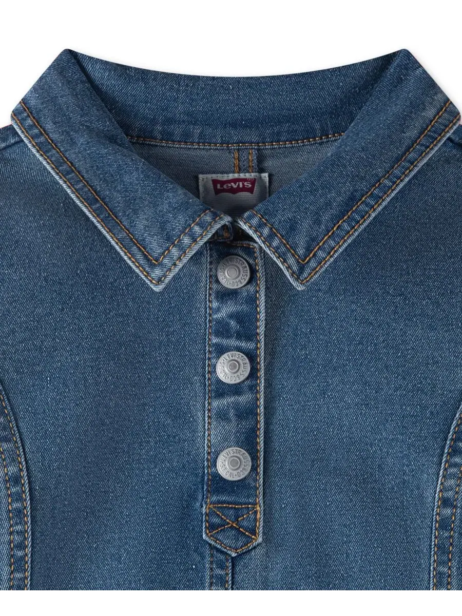 Платье с длинным рукавом, на пуговицах, из денима Levi's, Drew Me In — изображение 3 из 3