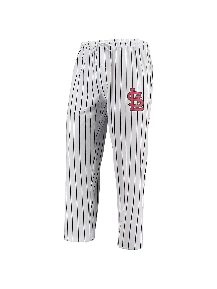 Мужские брюки для отдыха St. Louis Cardinals Vigor Lounge Pant белого и темно-синего цветов — изображение 1 из 1