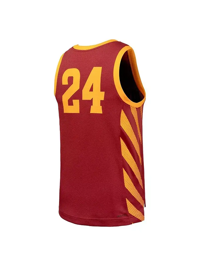 Мужская баскетбольная майка Cardinal Iowa State Cyclones Replica Nike — изображение 3 из 3