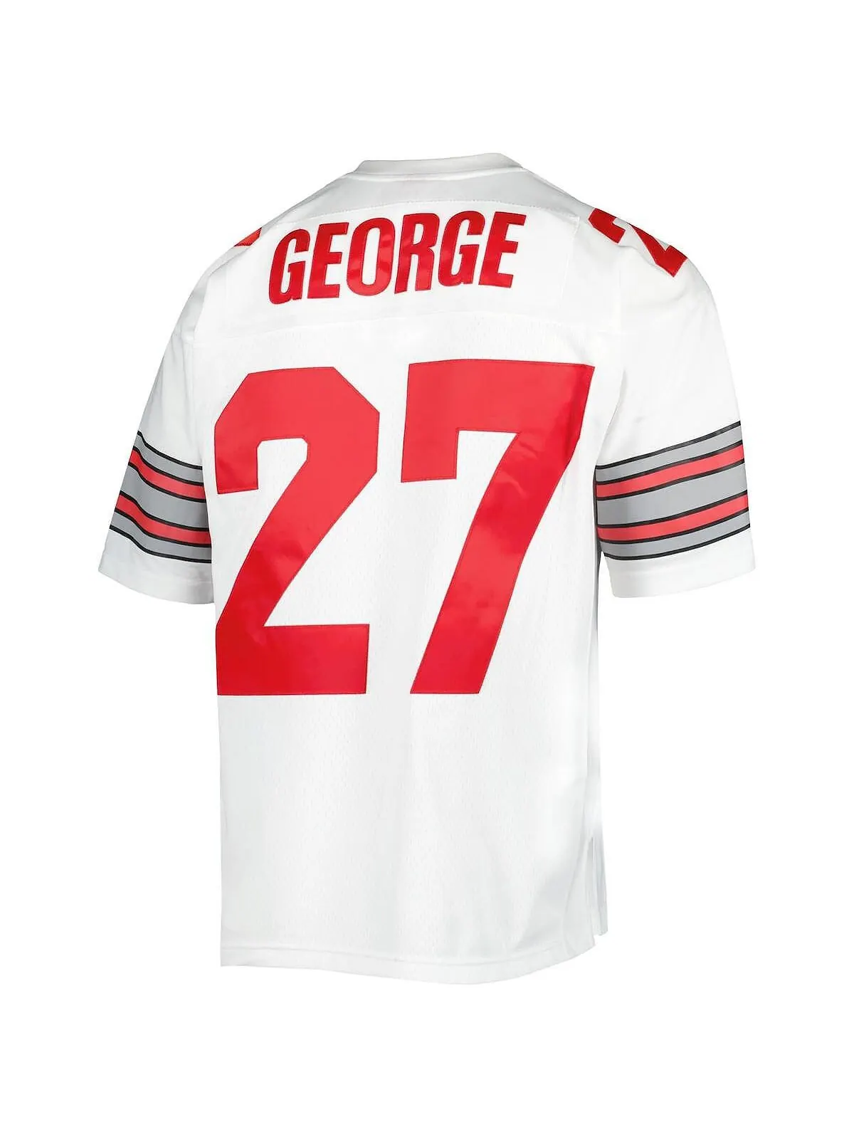 Мужские аутентичные джерси eddie george white ohio state buckeyes Mitchell & Ness — изображение 2 из 3, белый
