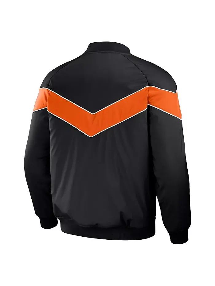 Мужская бейсбольная куртка на молнии Darius Rucker Collection от Black San Francisco Giants с — изображение 2 из 3
