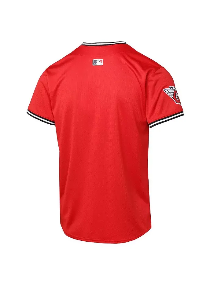 Футболка Cleveland Guardians Alternate 2 Limited для подростков, красная Nike — изображение 3 из 3