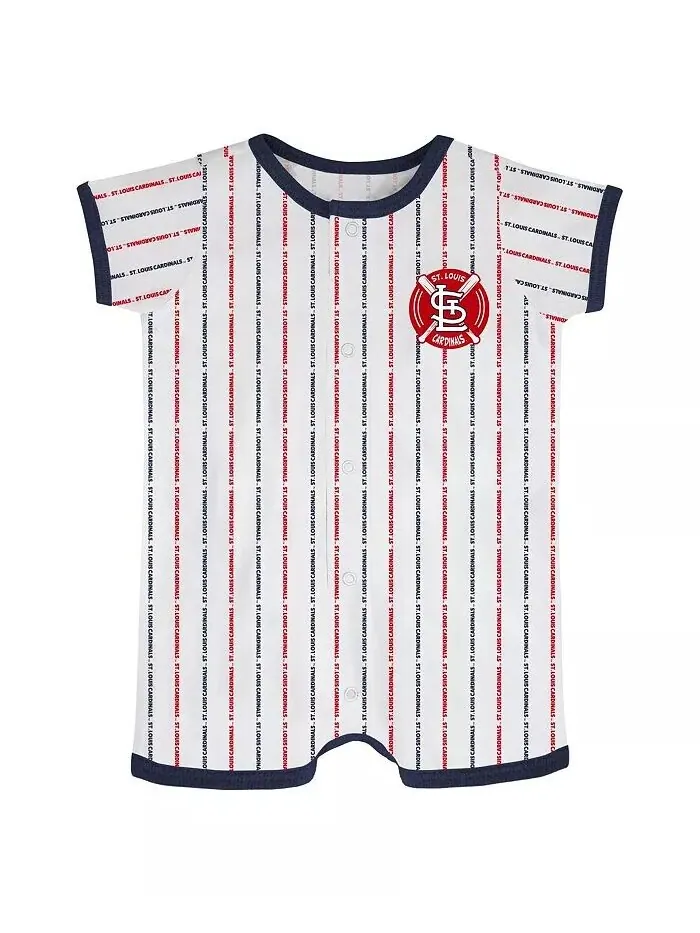 Белый комбинезон для отбивающего мяча St. Louis Cardinals для мальчиков и девочек Outerstuff
