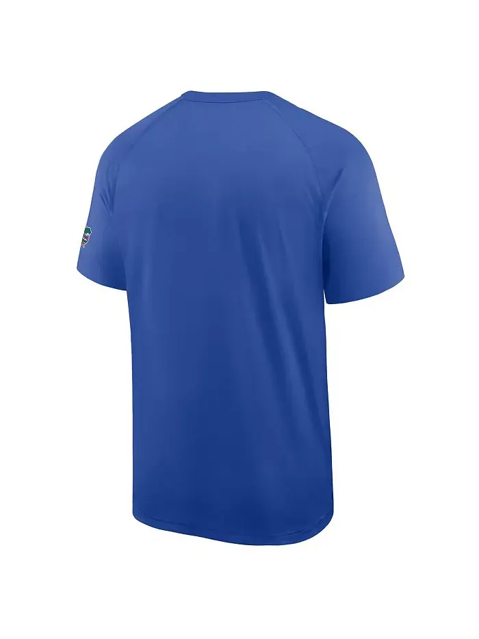Мужская футболка Royal Florida Gators Ready Raglan Premium Performance Nike — изображение 2 из 3