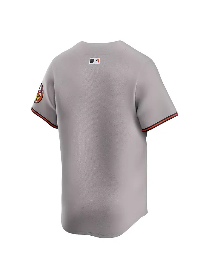 Мужская серая дорожная лимитированная джерси Baltimore Orioles Nike — изображение 2 из 3