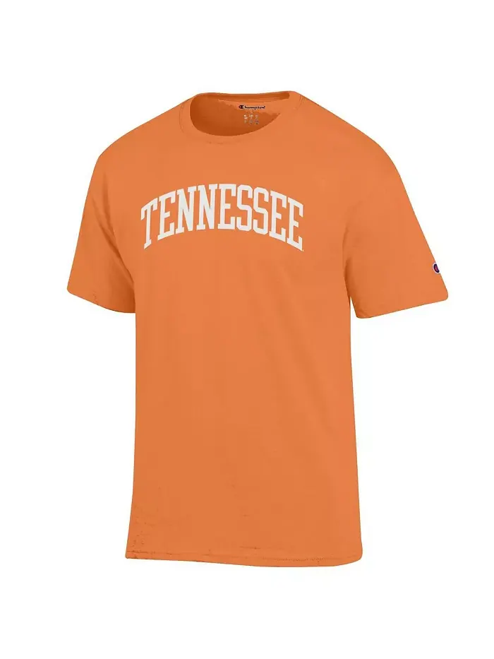Мужская футболка Tennessee Orange Tennessee Volunteers Basic Arch Champion — изображение 2 из 3