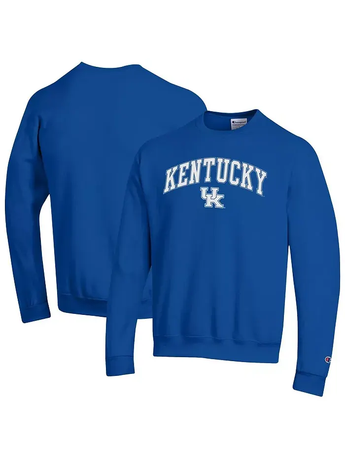Мужская толстовка с капюшоном Royal Kentucky Wildcats с арочным логотипом Champion — изображение 1 из 3