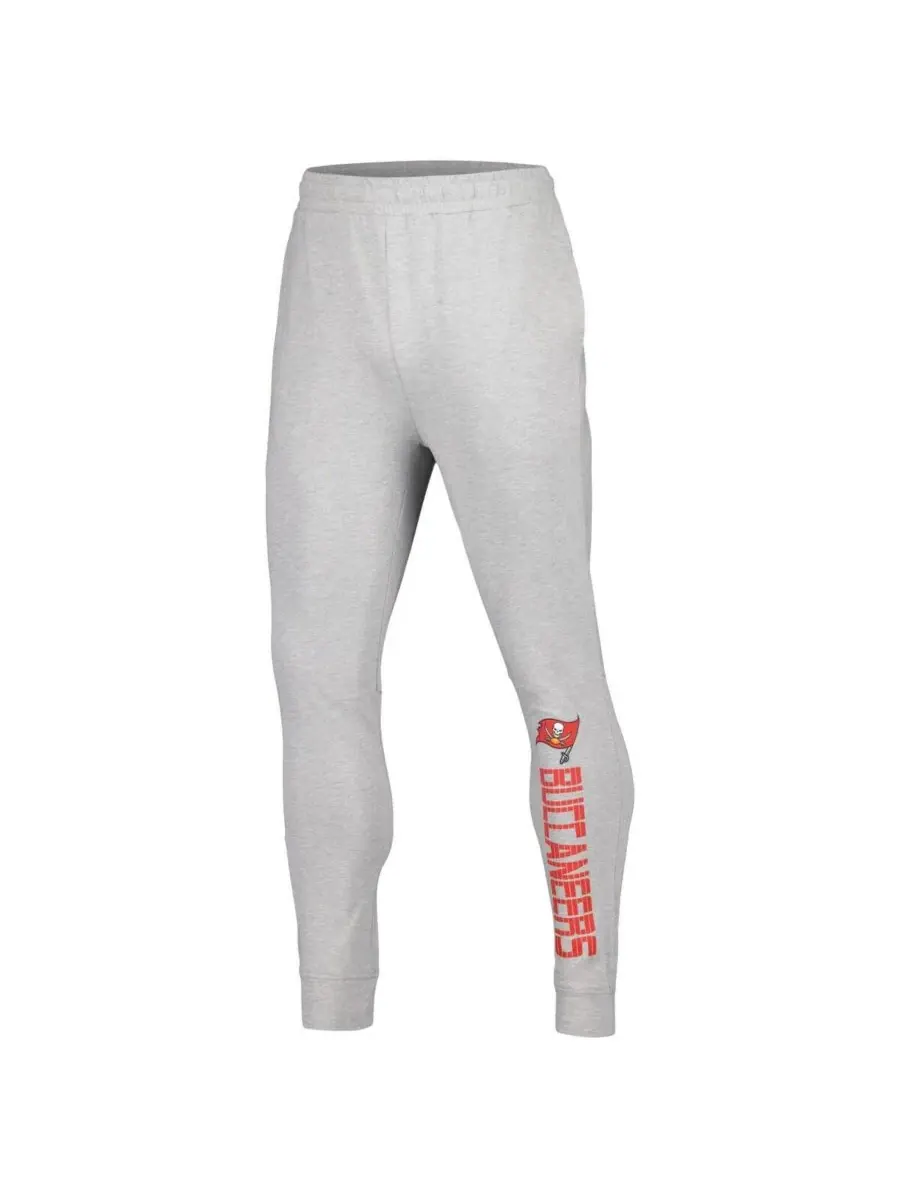 MSX by Michael Strahan Мужские серые спортивные брюки Tampa Bay Buccaneers Lounge Jogger Pants — изображение 2 из 3, серый