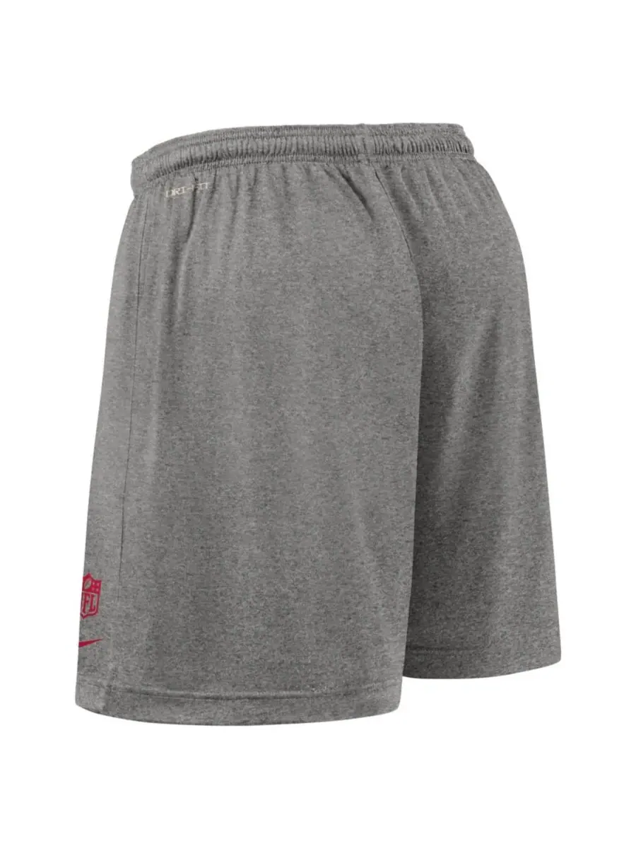 Мужские двусторонние спортивные шорты Cardinal Arizona Cardinals Sideline Nike — изображение 3 из 3, красный