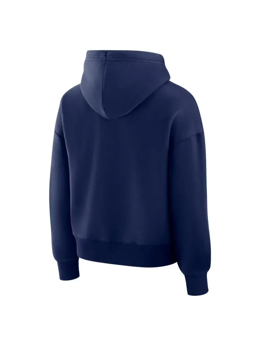 Fanatics Женская темно-синяя толстовка с капюшоном Dallas Cowboys Eligible Receiver Legacy — изображение 3 из 3, темно-синий