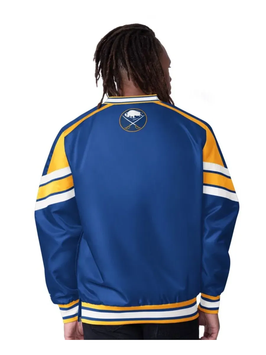 Футбольный джерси Buffalo Sabres Reliever V-Neck Pullover Jacket Starter — изображение 2 из 2, золотистый